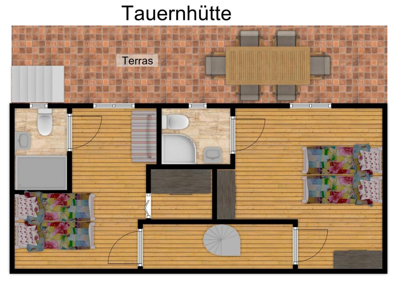 Tauernhuette Villa Piesendorf Exterior foto